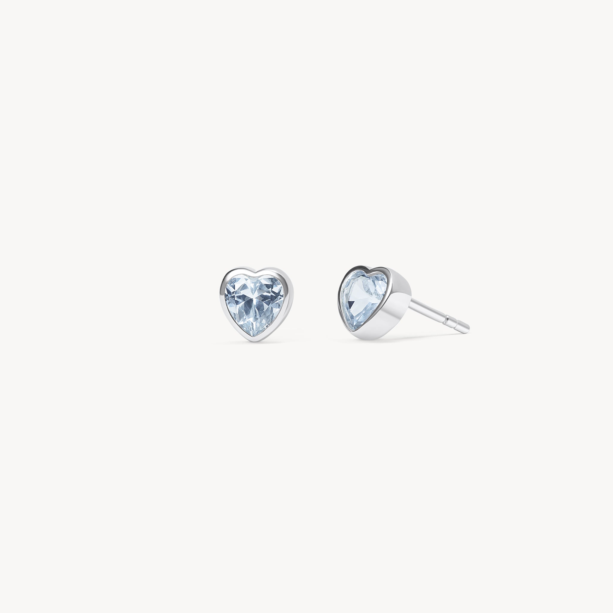 Adore Bezel Stud Earrings