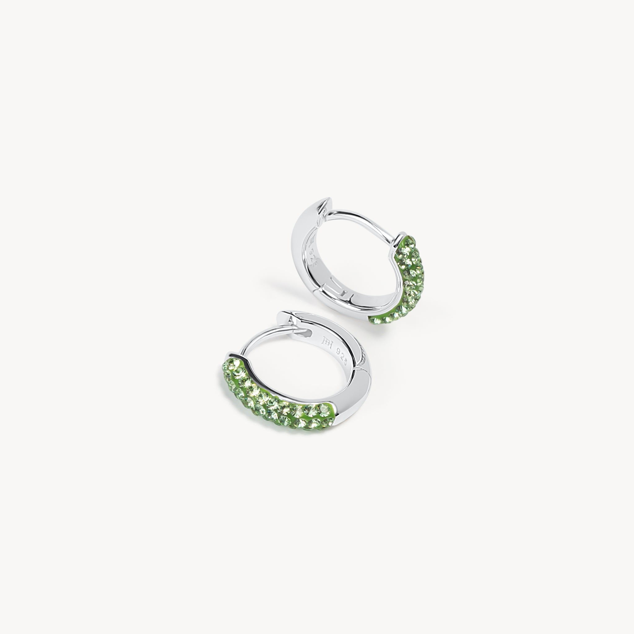 August Birthstone Always On Hoop Earrings