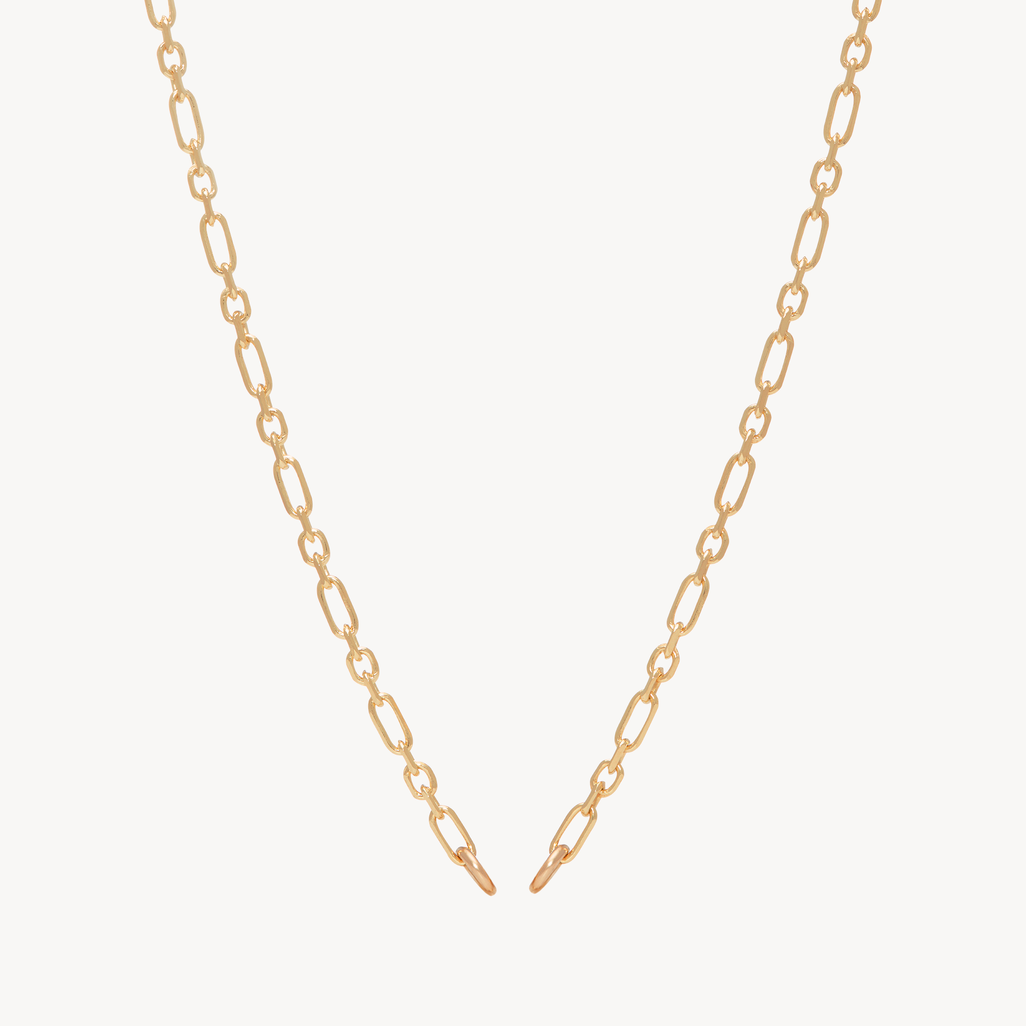 Figaro Chain Charm Necklace Base | Hillberg & Berk