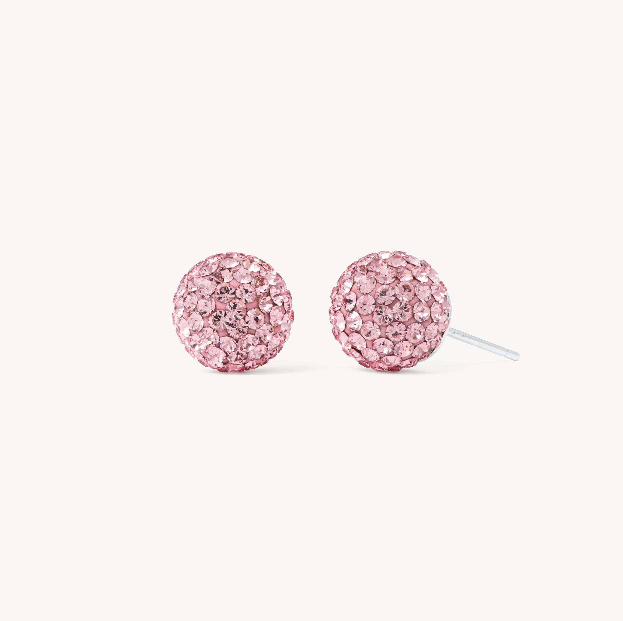 H&B Pink Sparkle Ball™ Stud Earrings