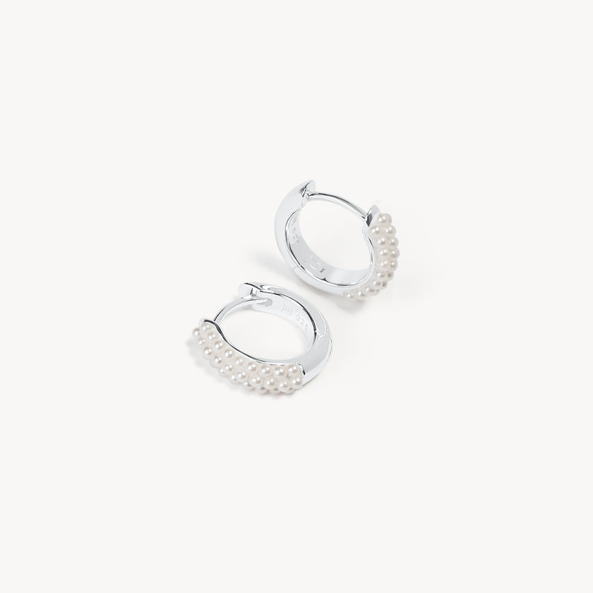 June Birthstone Always On Hoop Earrings