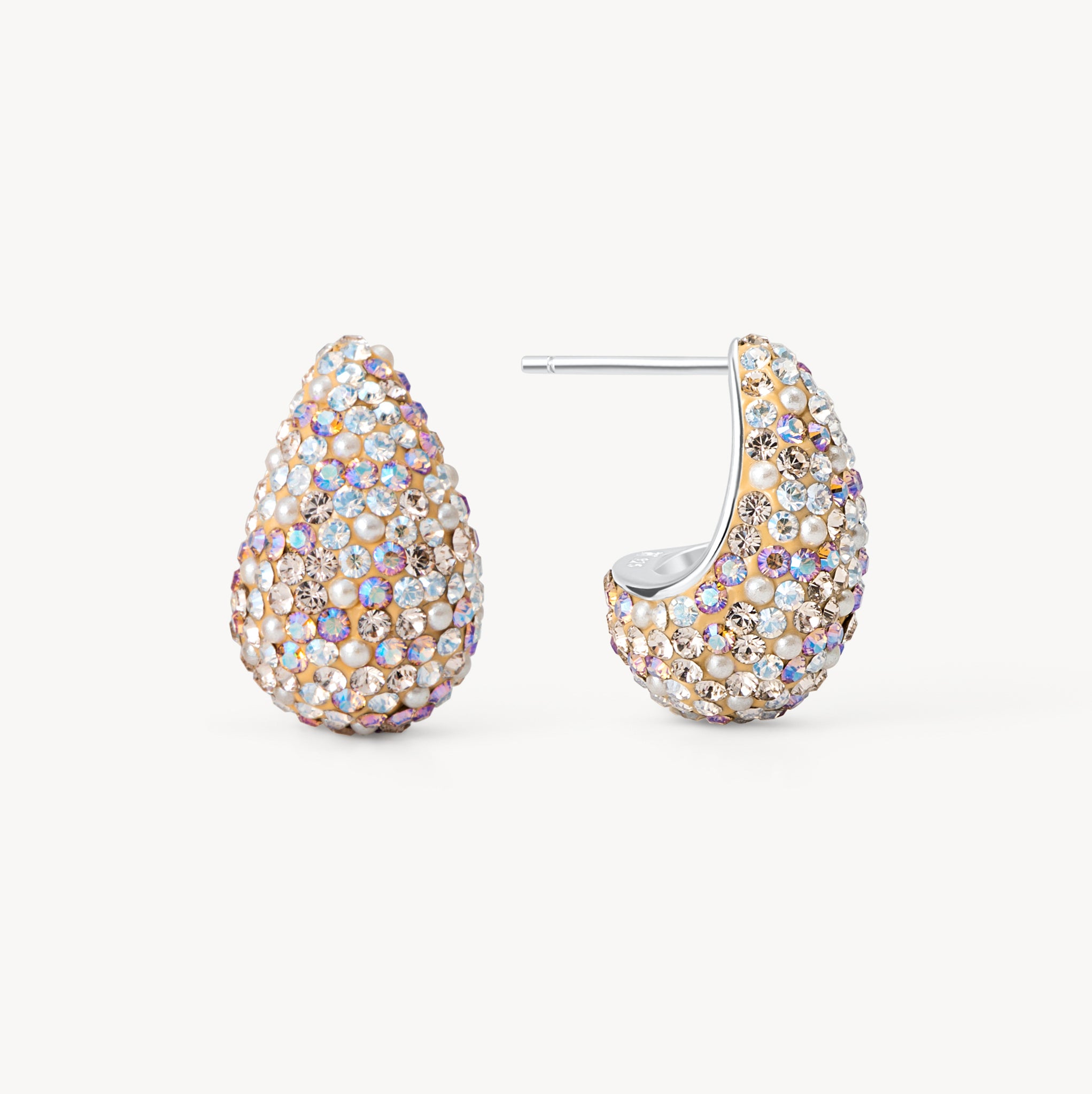 Sea Salt Mini Dream Puff™ Sparkle Stud Earrings