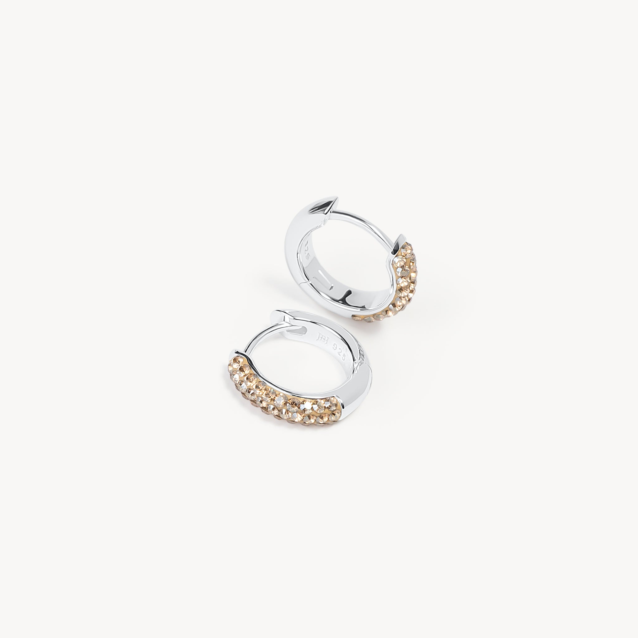 November Birthstone Always On Hoop Earrings