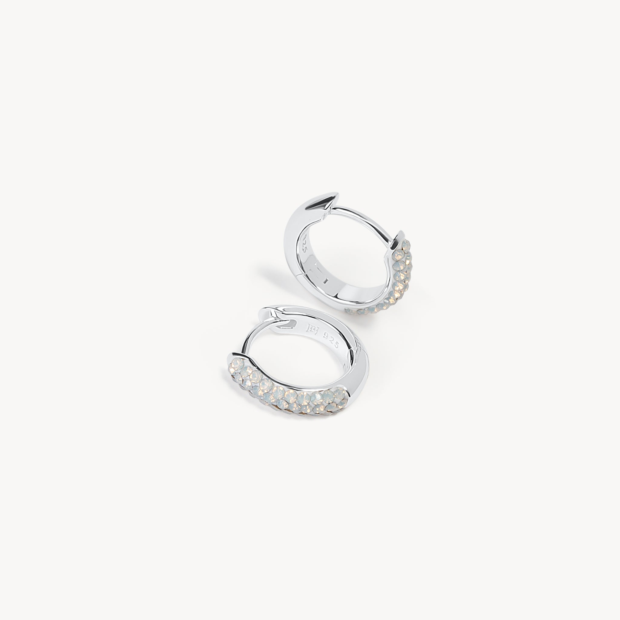 October Birthstone Always On Hoop Earrings