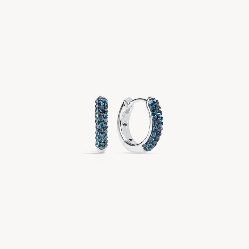 September Birthstone Always On Hoop Earrings
