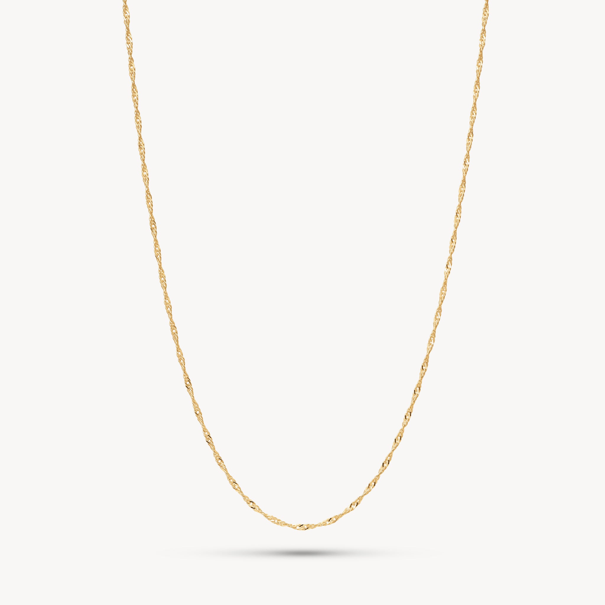 Singapore Slider Chain Necklace | Hillberg & Berk