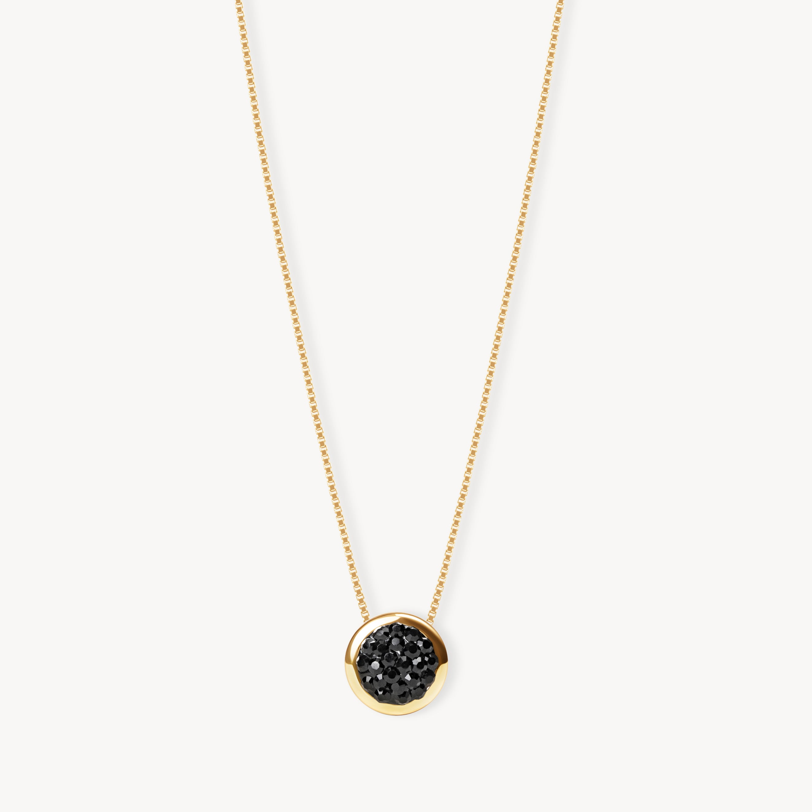 Sparkle Bezel Necklace