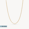 10k Dainty Wheat Chain