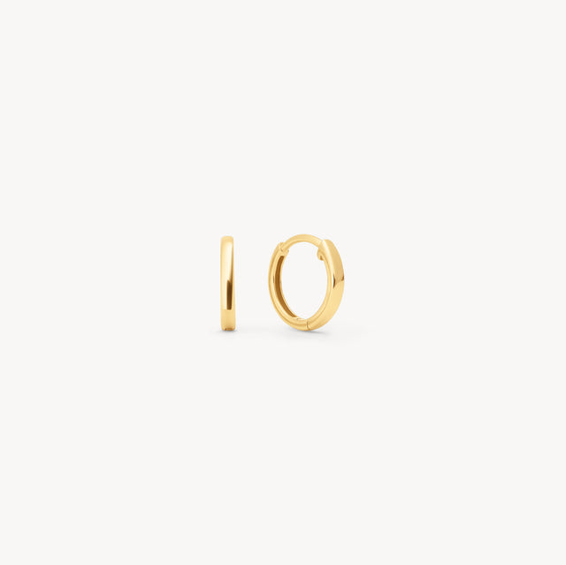 11.5mm 10k Hoop Earrings