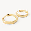 16mm 10k Hoop Earrings