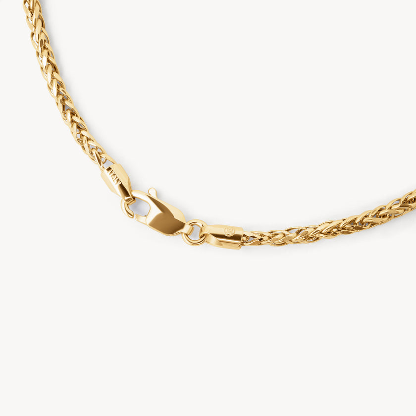 10k Large Wheat Chain