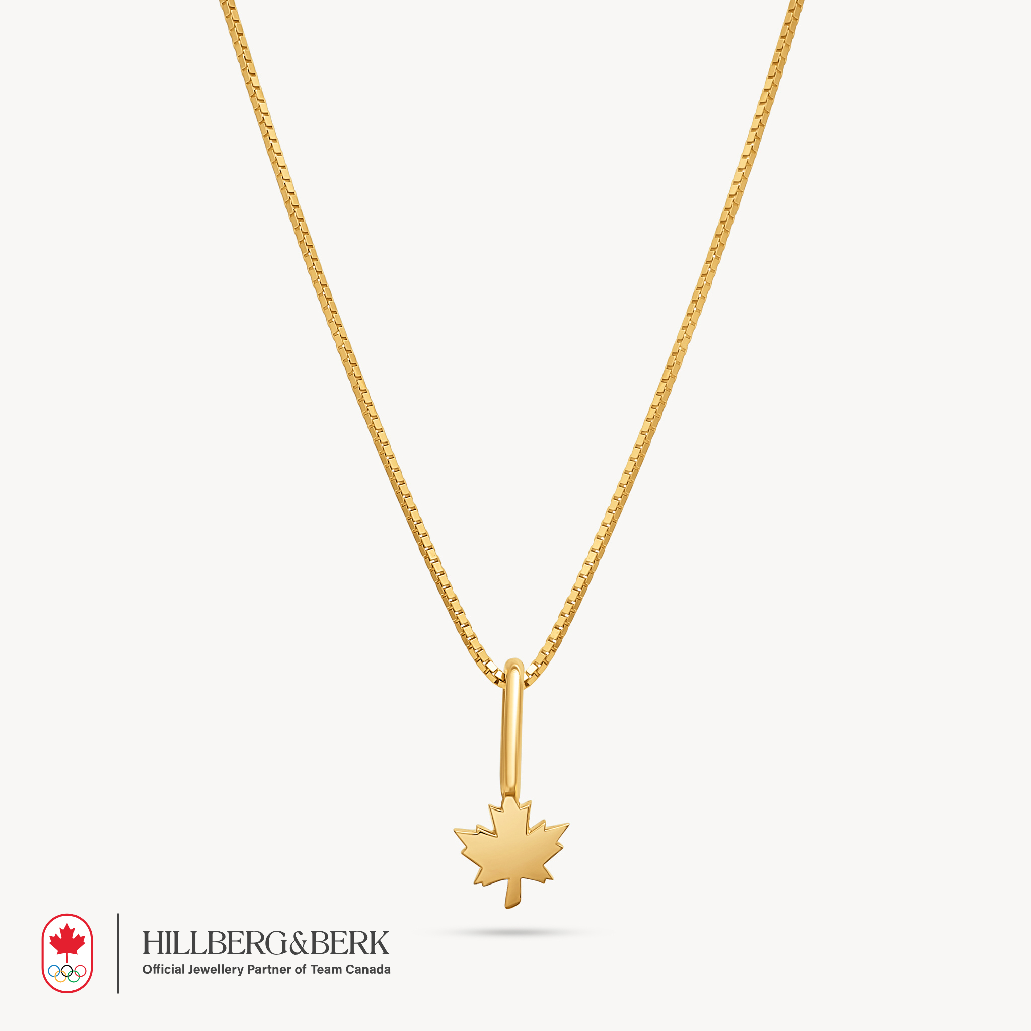 10k Maple Leaf Necklace
