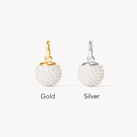 June Medium Birthstone Sparkle Ball™ Charm
