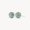 Serpentine Sparkle Ball™ Stud Earrings 10mm