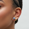 Skye Sparkle Ball™ Stud Earrings 10mm on model