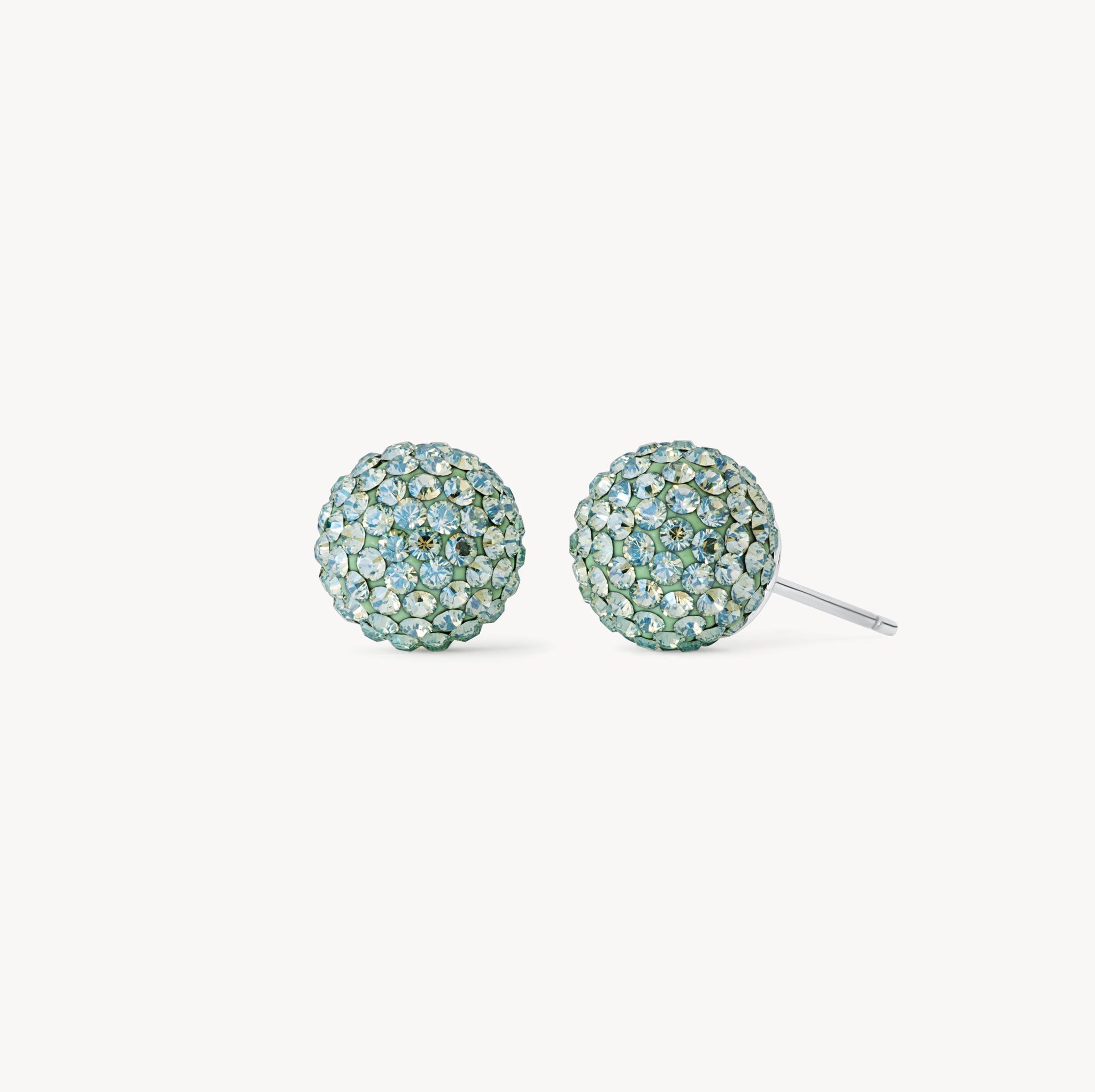 Pistachio Medium Sparkle Ball™ Stud Earrings