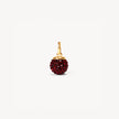 January Garnet Medium Birthstone Sparkle Ball™ Charm in Gold
