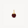 January Garnet Medium Birthstone Sparkle Ball™ Charm in Gold