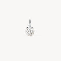 Medium|April|Sterling Silver