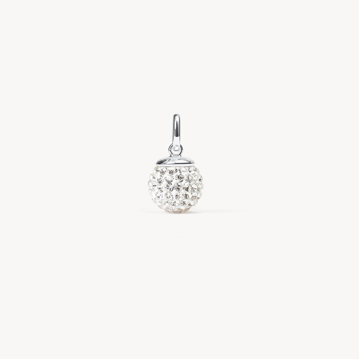 Medium|April|Sterling Silver