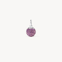 Medium|February|Sterling Silver