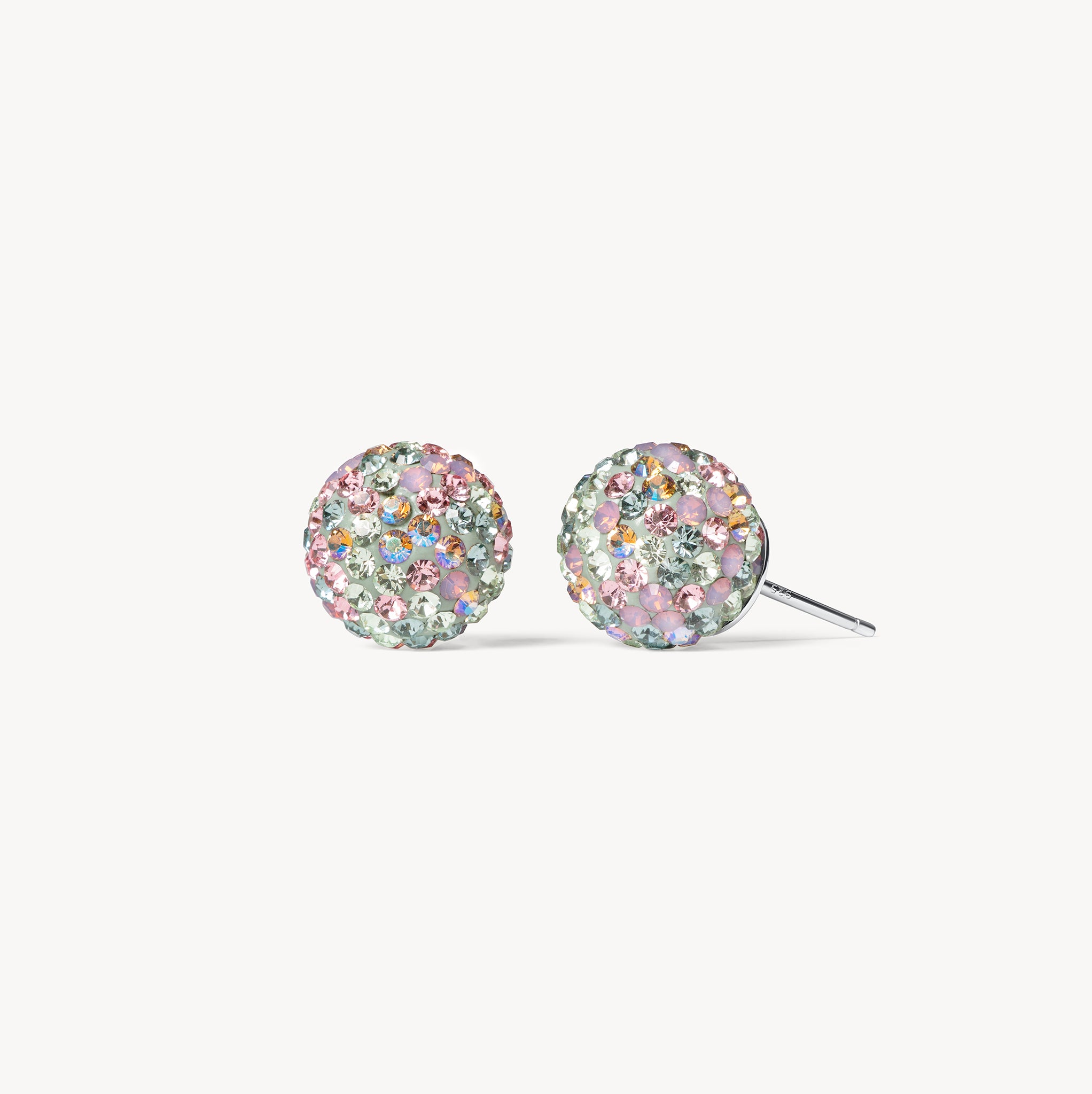 Medium Abalone Sparkle Ball™ Stud Earrings