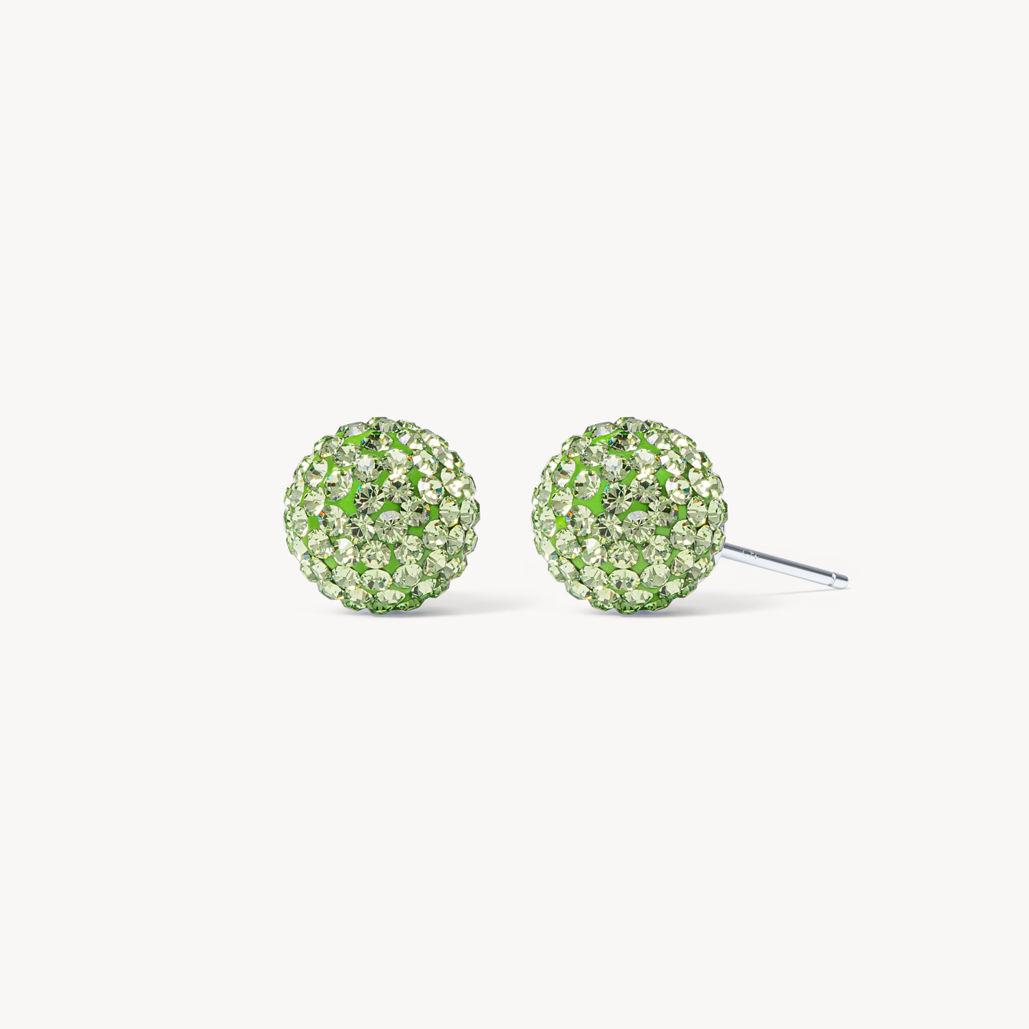 August Medium Birthstone Sparkle Ball™ Stud Earrings