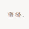 Medium Champagne Sparkle Ball™ Stud Earrings