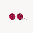 July Medium Birthstone Sparkle Ball™ Stud Earrings
