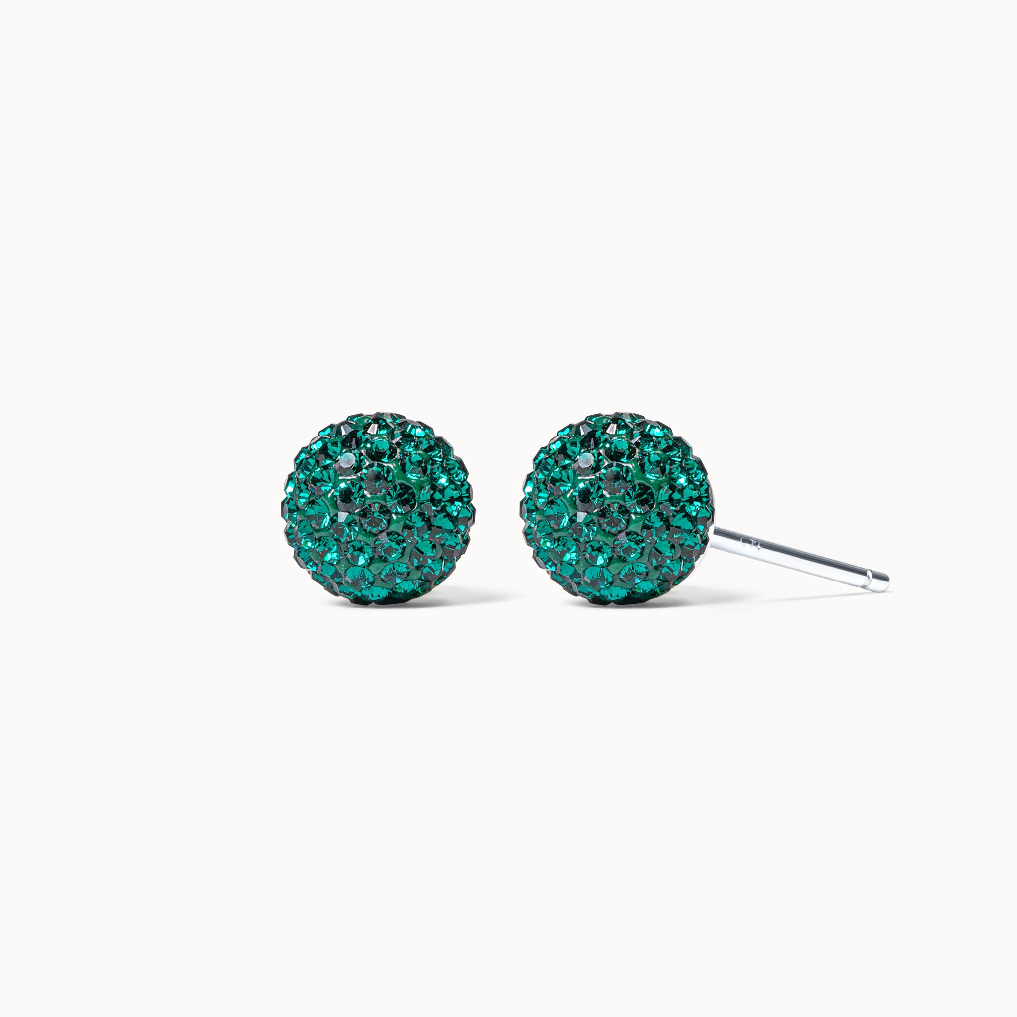 May Medium Birthstone Sparkle Ball™ Stud Earrings