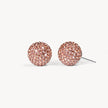 Large Desert Rose Sparkle Ball™ Stud Earrings