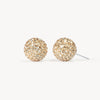 Soft Gold Sparkle Ball™ Stud Earrings 12mm