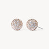 Large Champagne Sparkle Ball™ Stud Earrings