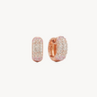 Sparkle Hoops — Mini Pink Champagne