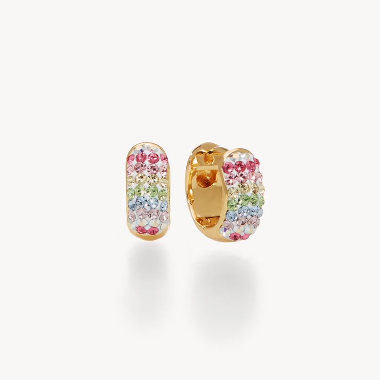 Prism Sparkle Hoops - Mini
