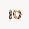 Sparkle Hoops — Small Leopard