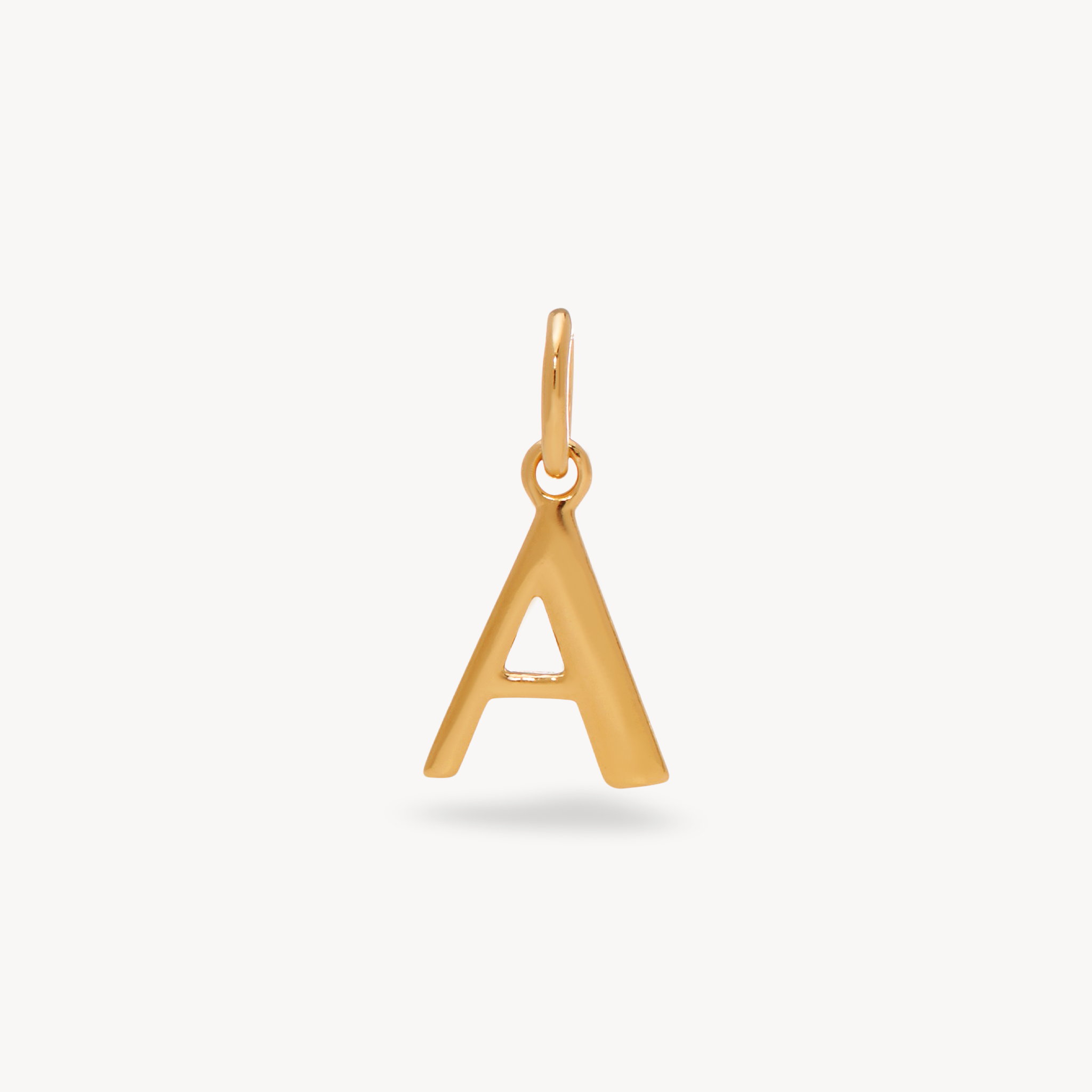 A Letter Charm — Gold