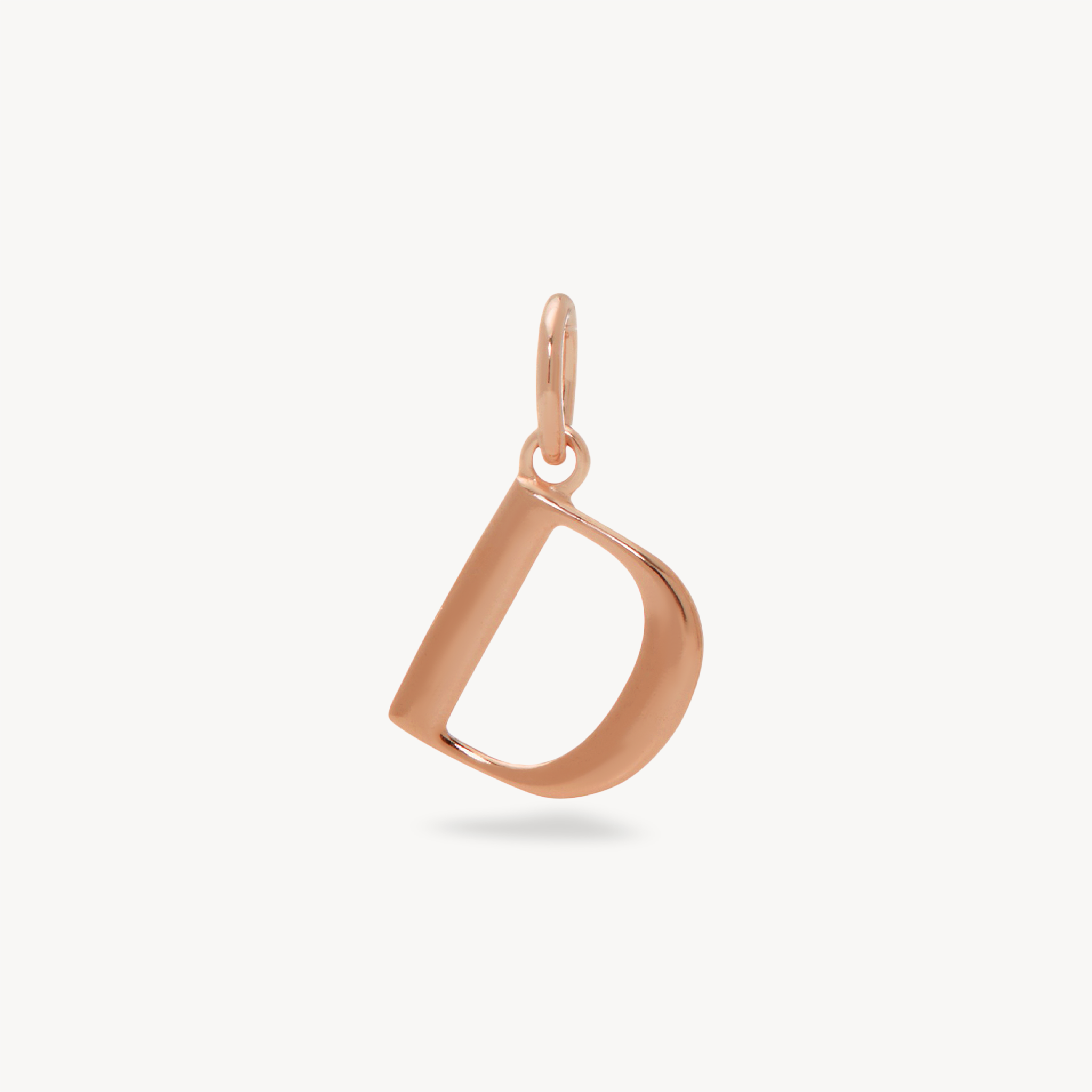 Rose Gold Letter Necklace