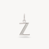 Z Letter Charm — Silver