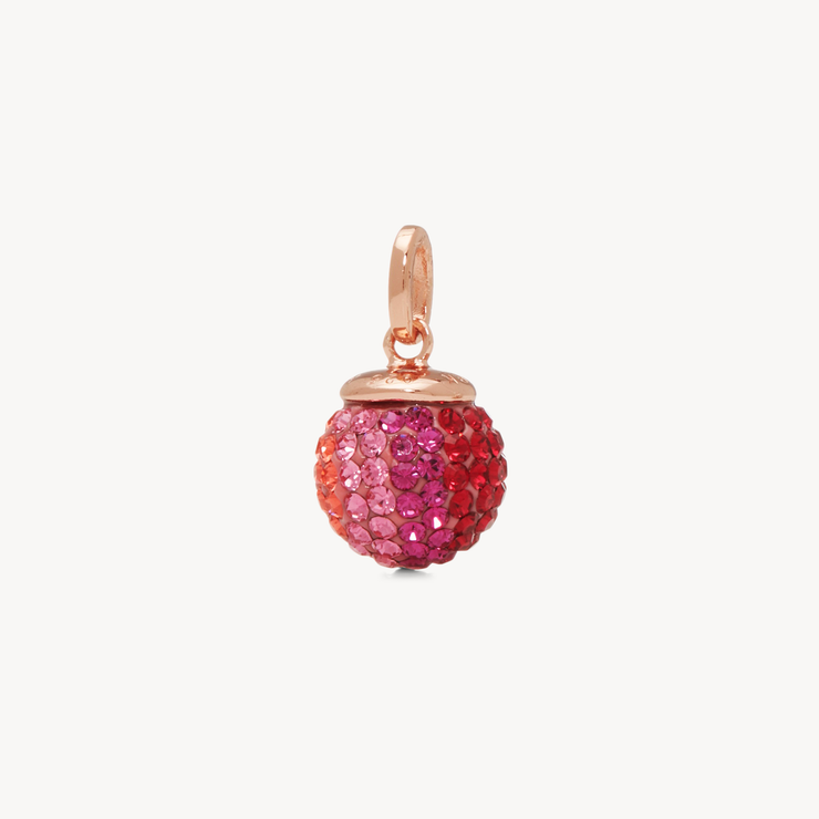 Holiday Sparkle Ball™ Charm - Prismatic Pink
