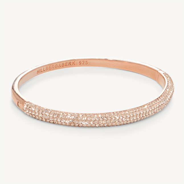 Sparkle Cuff Bracelet Rose Gold