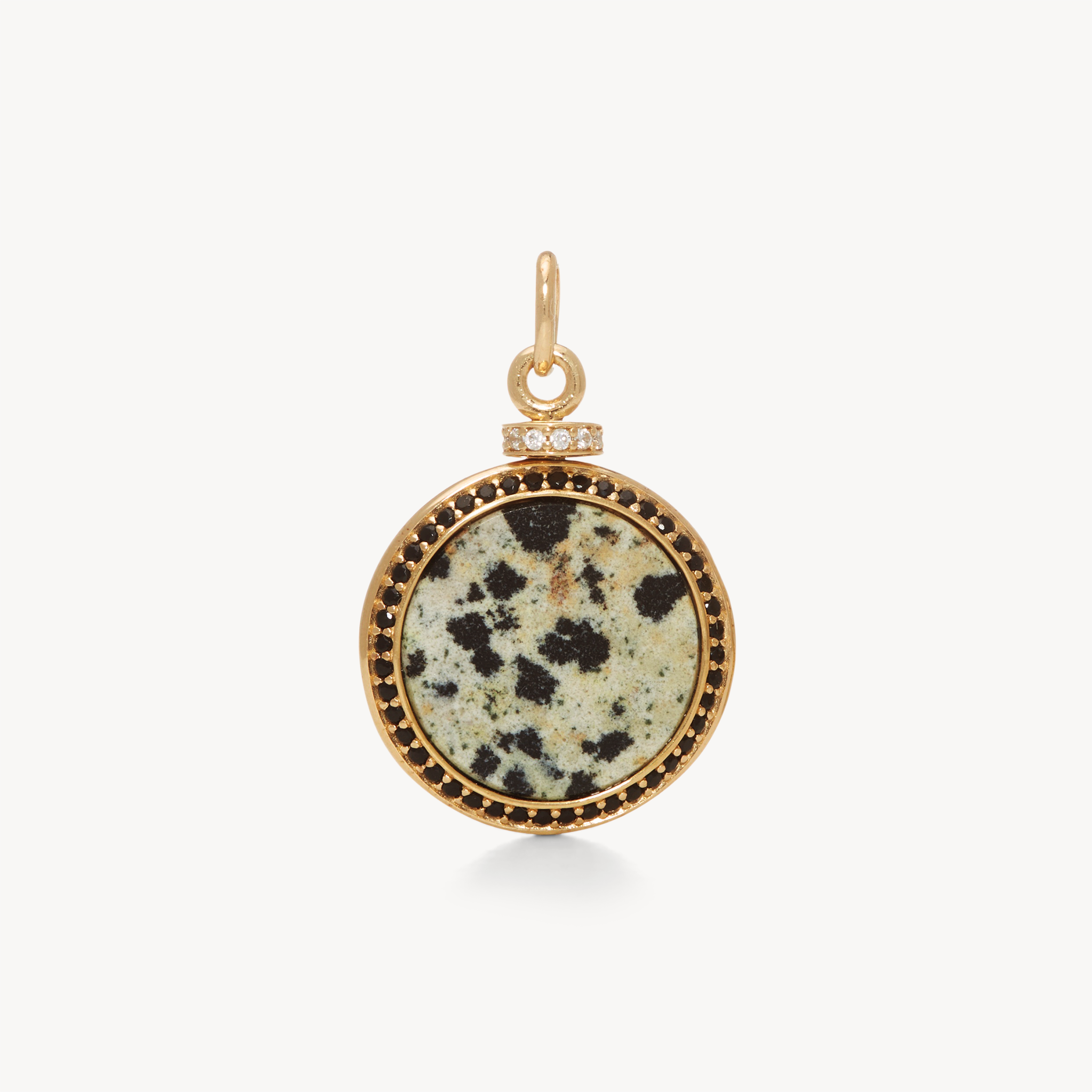 Dalmatian Jasper Reversible Charm