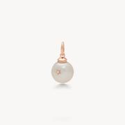 Deep Pearl Charm Rose Gold