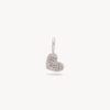 Lover Pavé Charm Silver