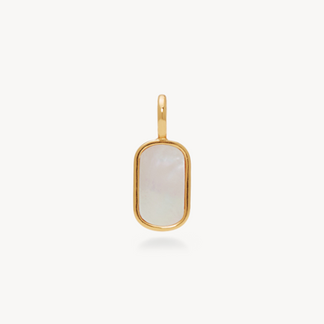 Mother of Pearl Stone Charm