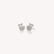 Mini Apple Stud Earrings