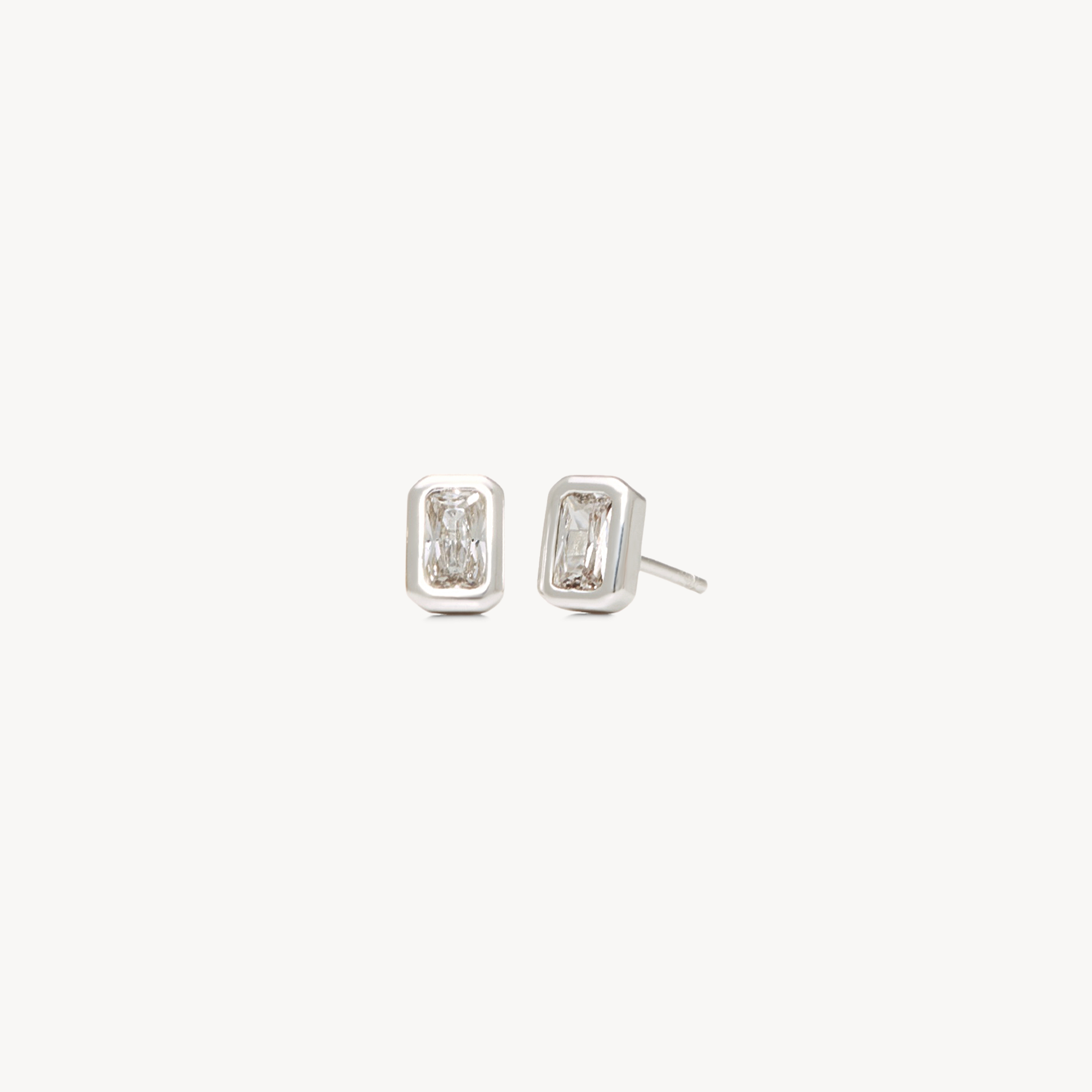 Linear Convertible Earrings - Moonlight Studs