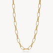Icon Clip Chain Necklace Gold