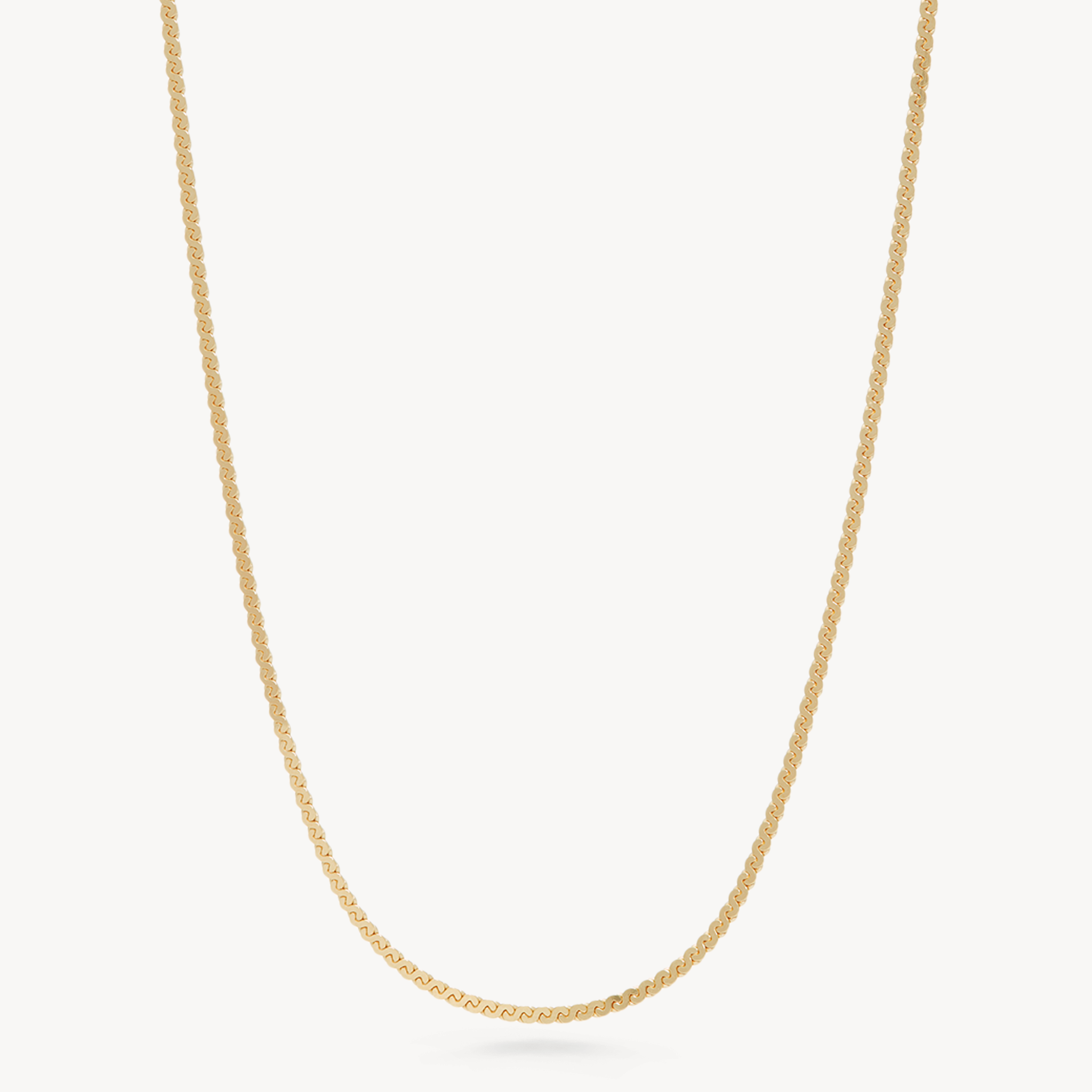 Serpentine Chain Necklace