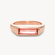 Baguette Ring - Rose Pink